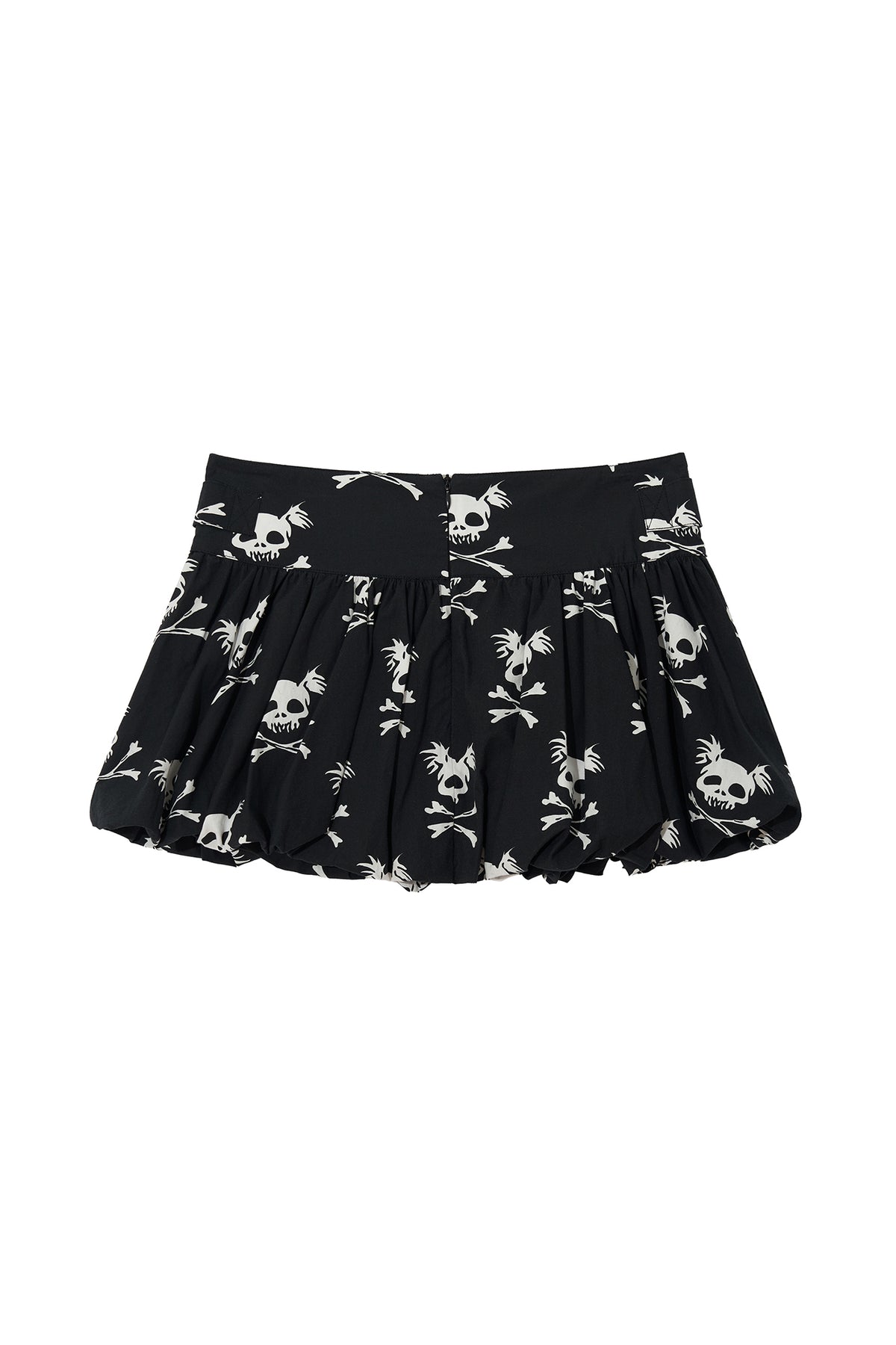SKULL BALLOON SKIRT