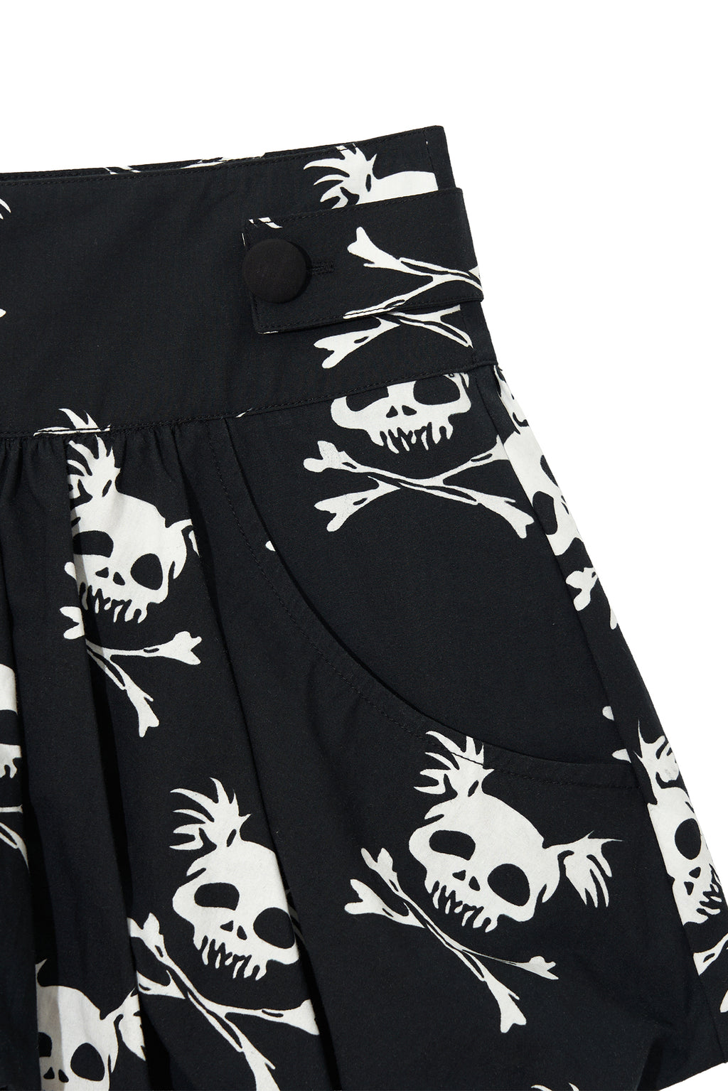 SKULL BALLOON SKIRT