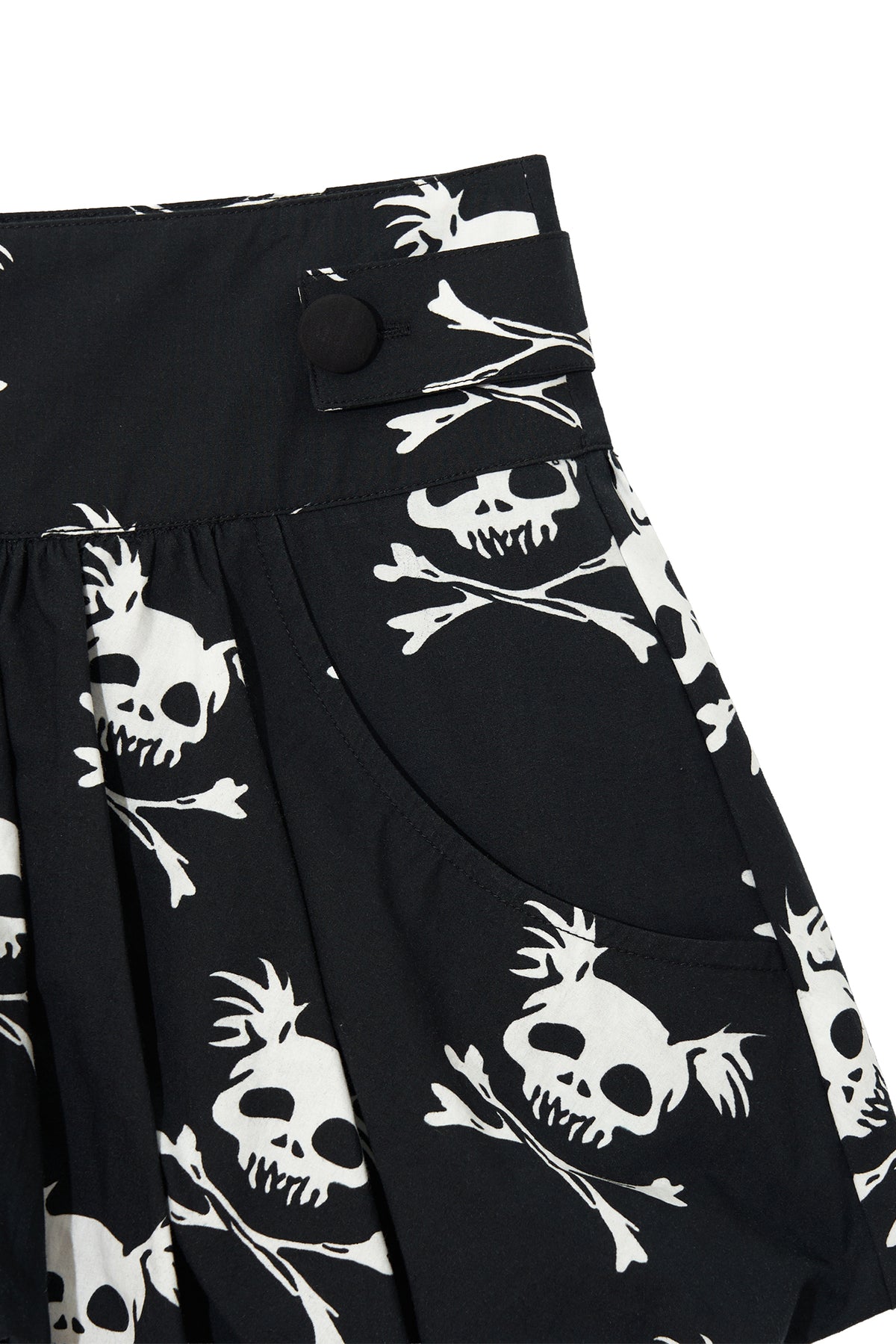 SKULL BALLOON SKIRT