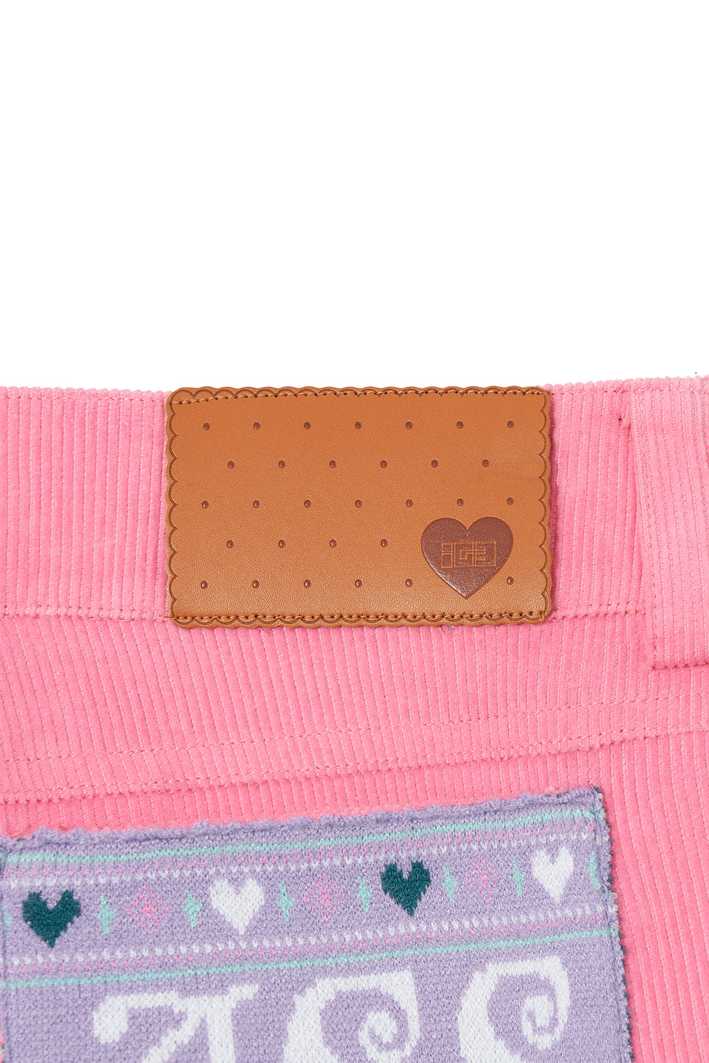 CUTE ASS CORDUROY SHORTS PINK