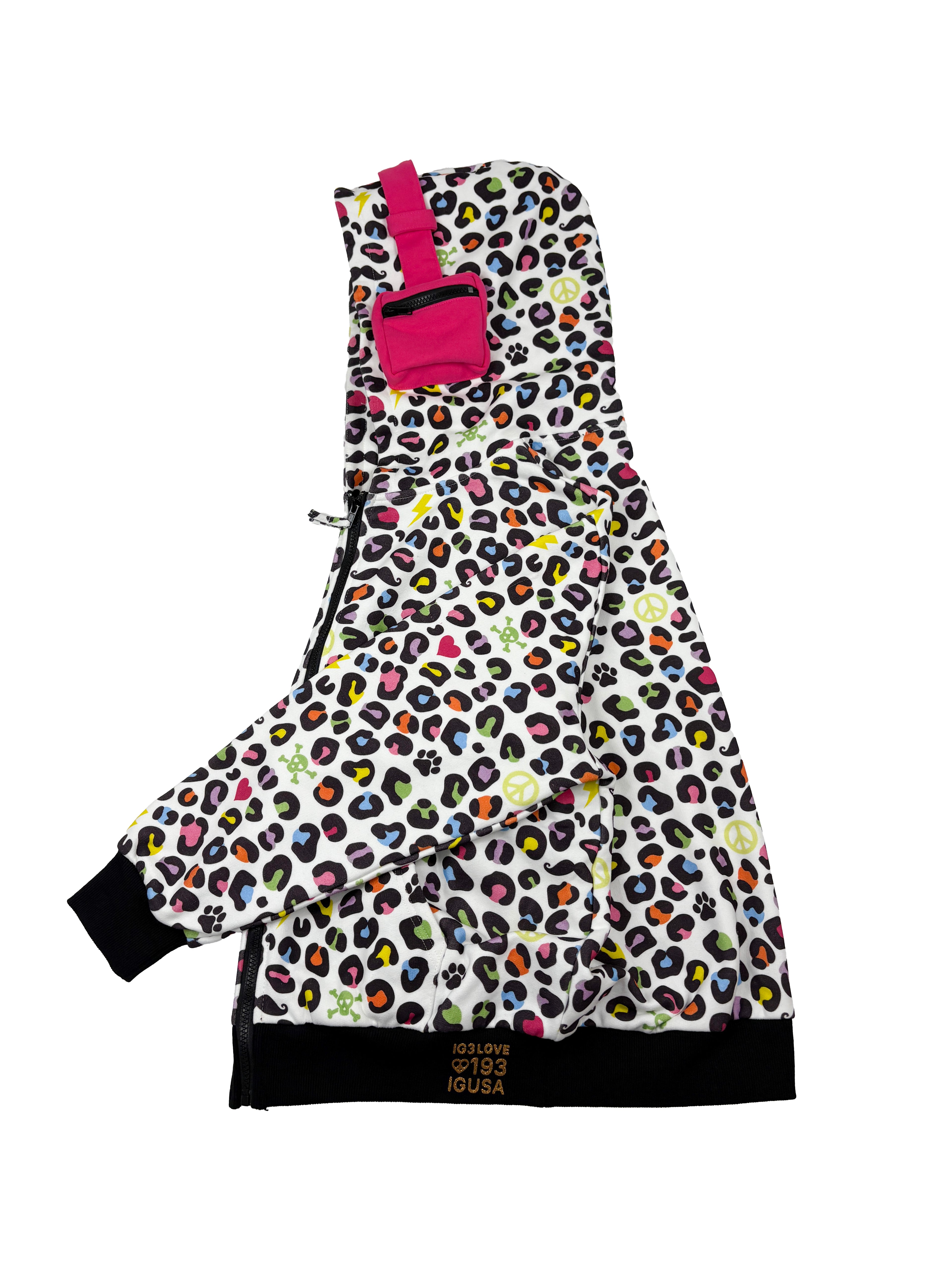 Gaming Zip Hoodie (Leopard)