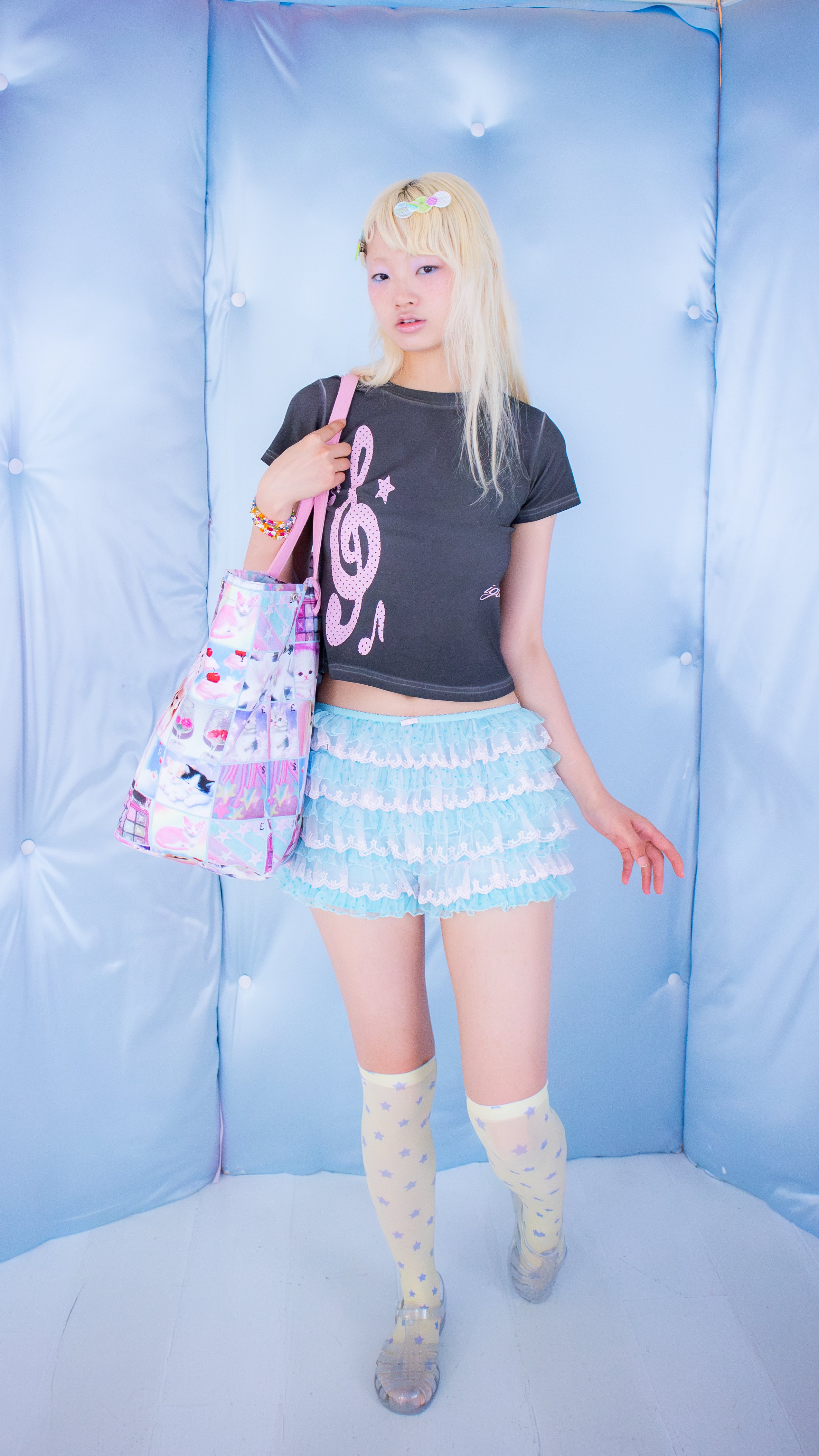 193 Cat big tote bag