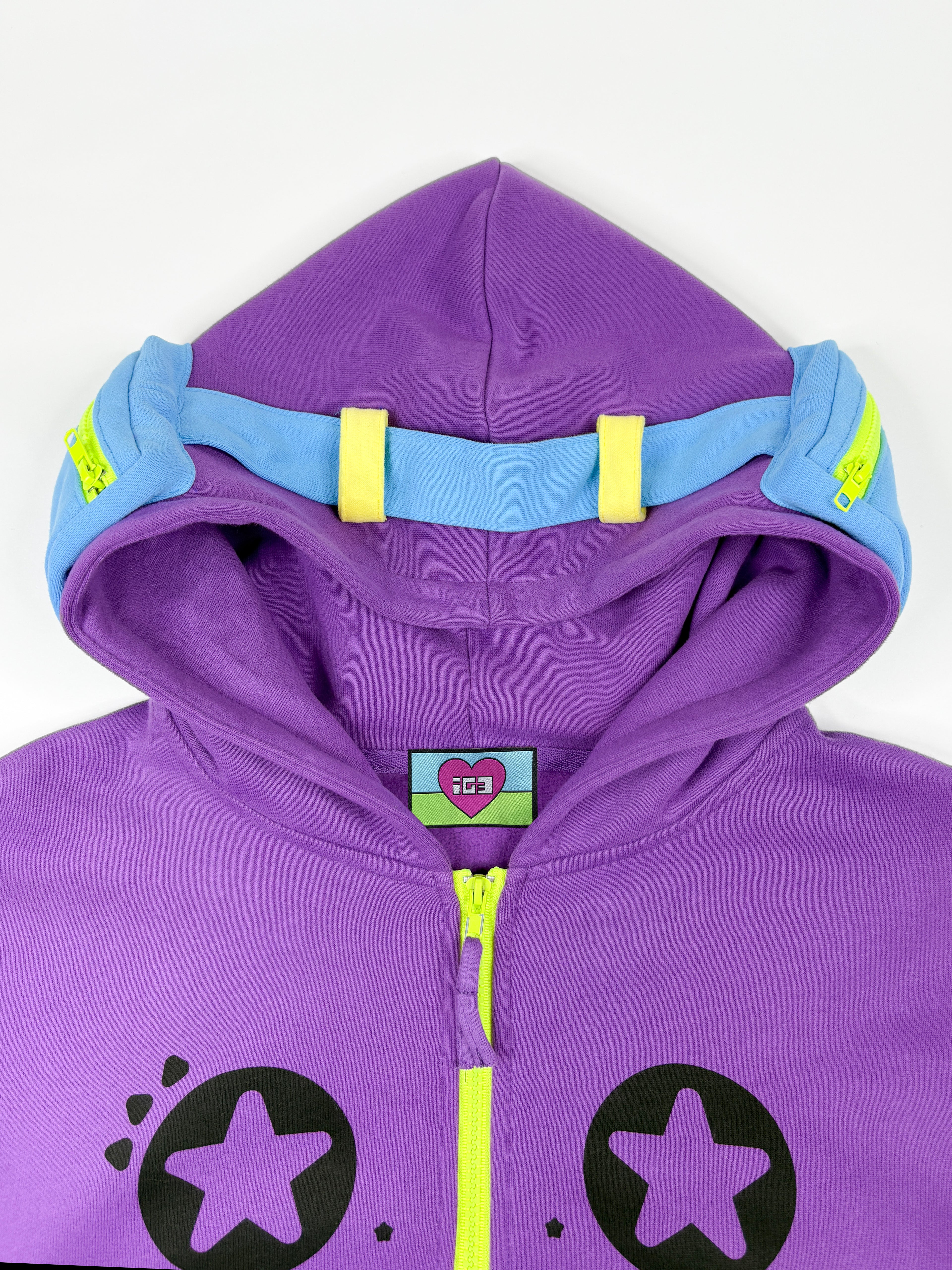 Gaming Zip Hoodie (Purple)