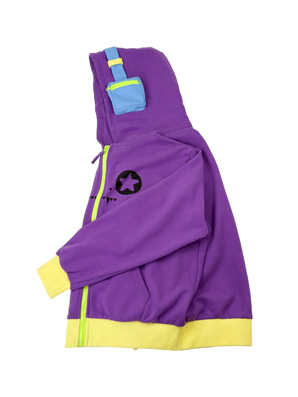 Gaming Zip Hoodie (Purple)