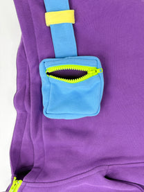Gaming Zip Hoodie (Purple)