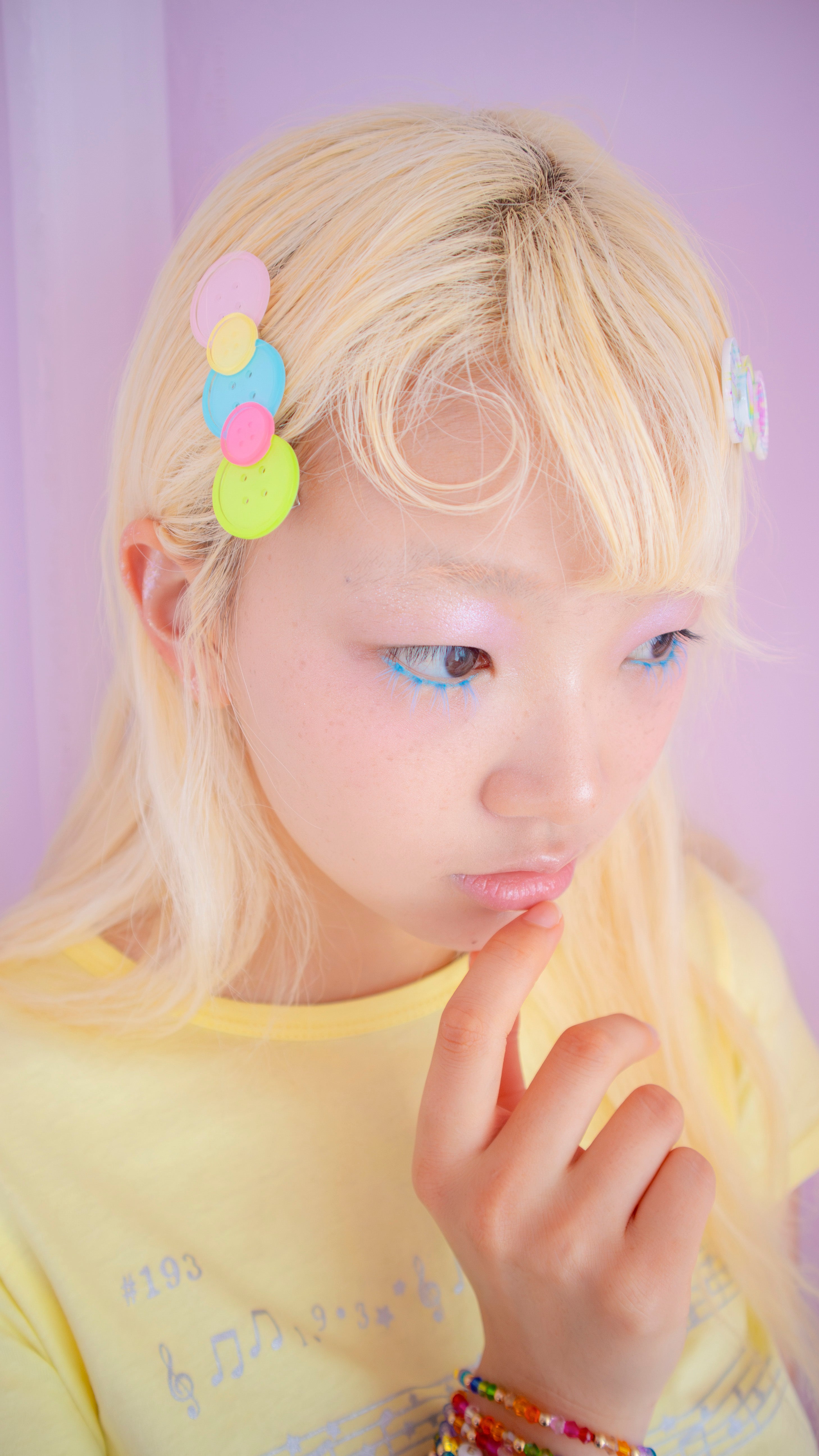 193 Button hairpin set
