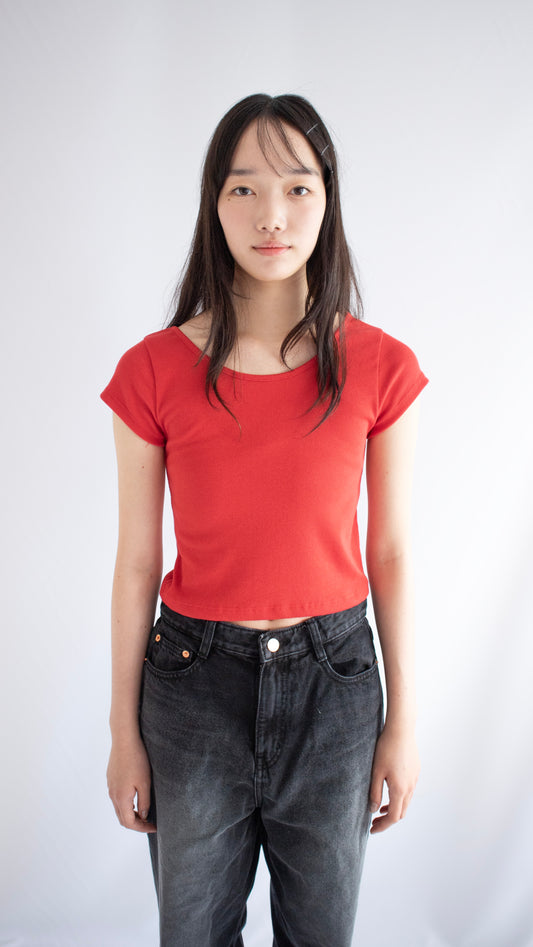 Snail T-shirt (red)