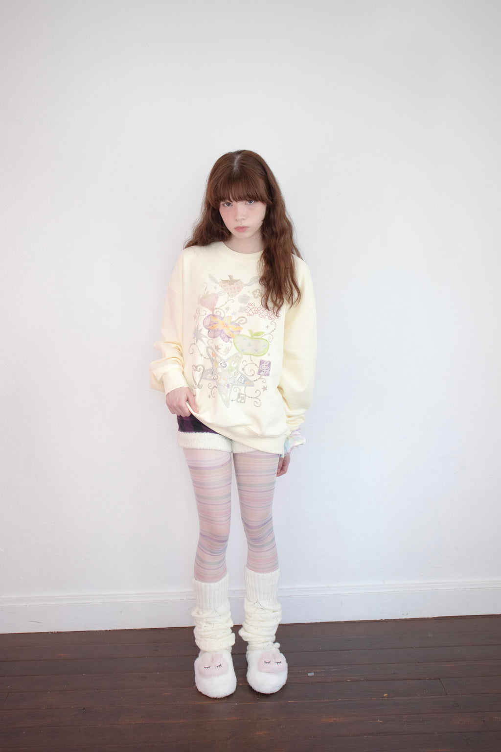 Pop Stripe Tights (20D)