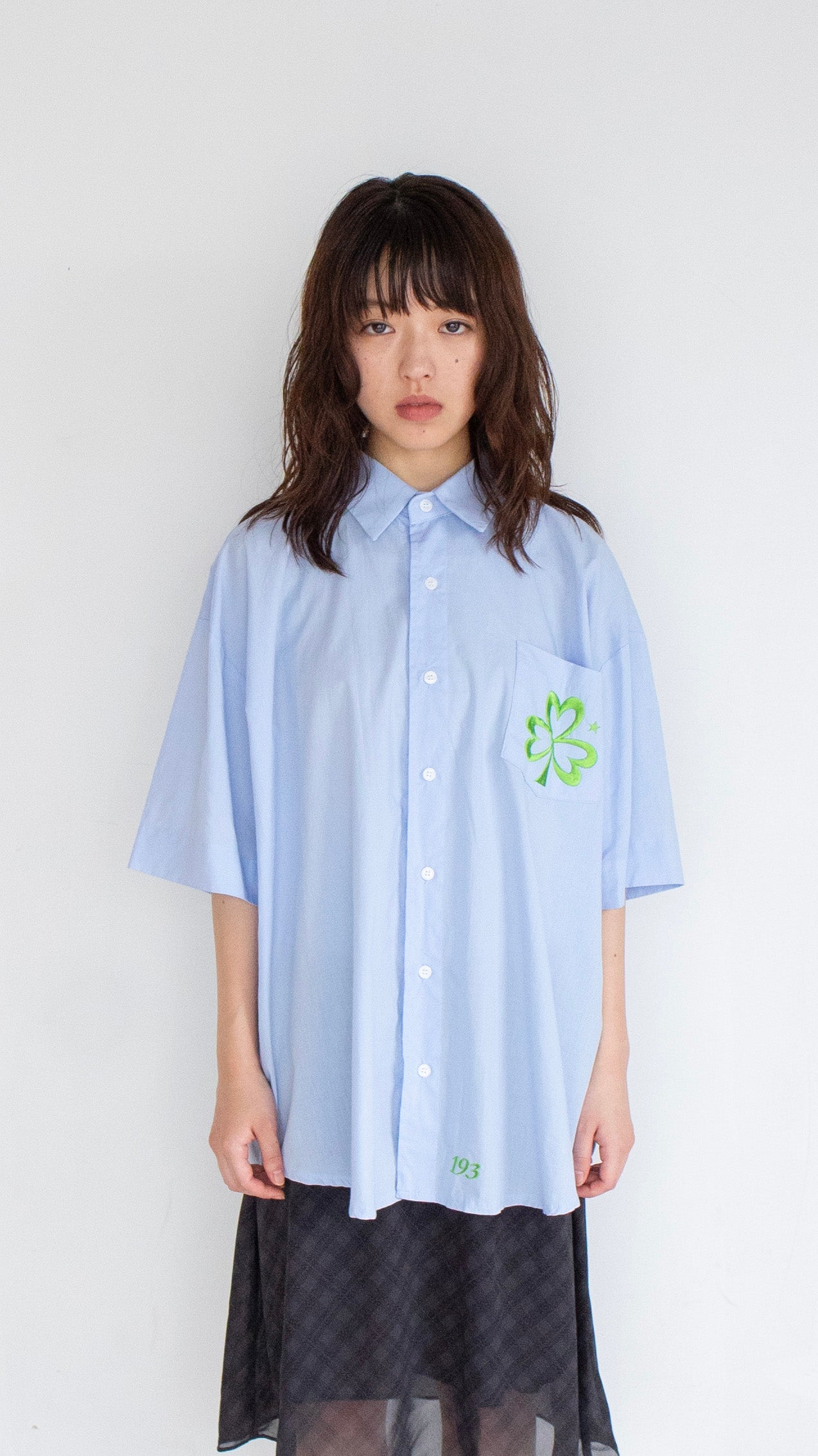 193 clover box shirts (blue)