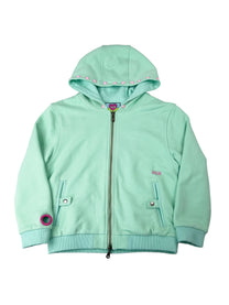 Monster Stud 3/4 Zip Hoodie (Mint)