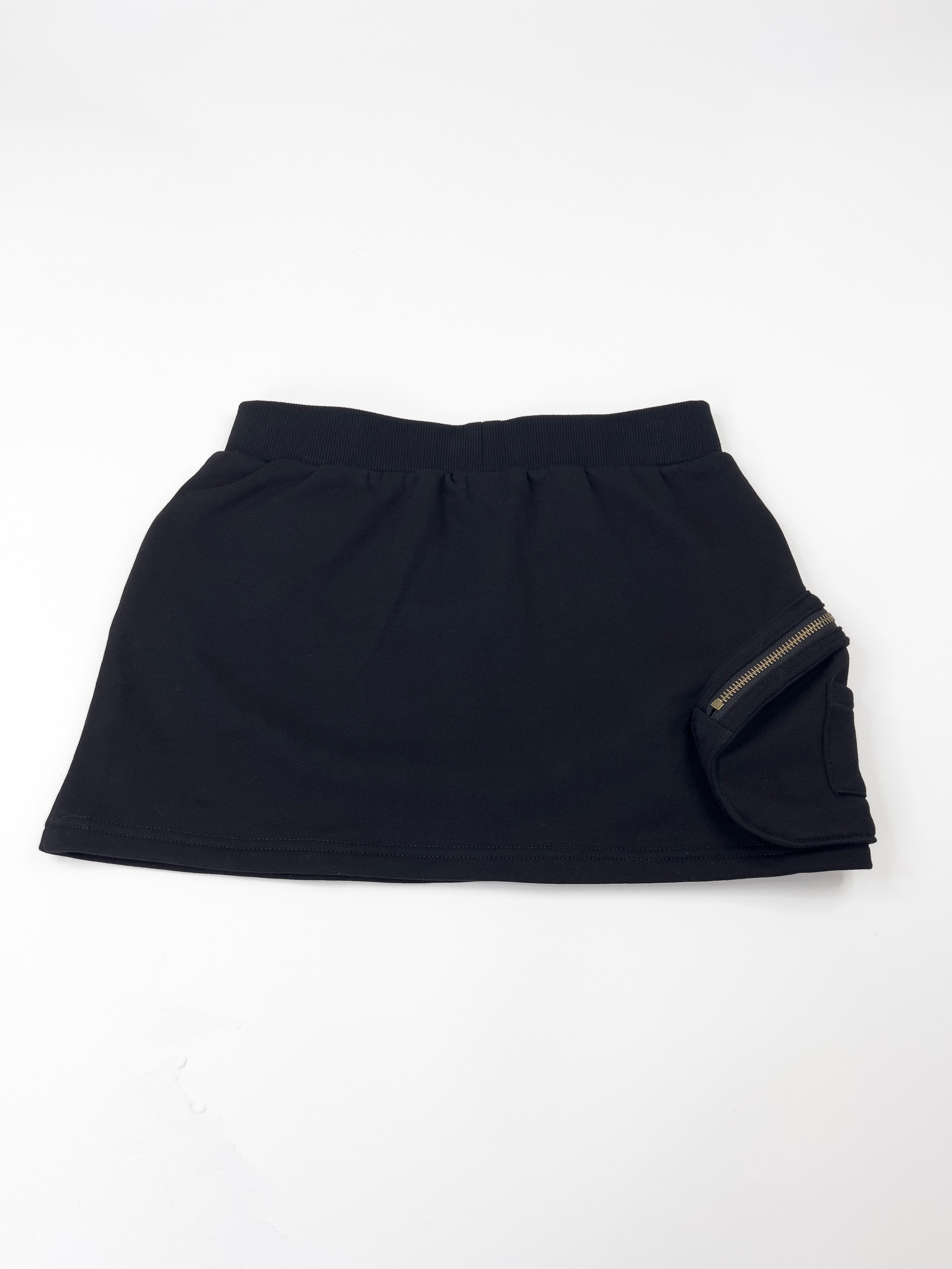 Monster Stud Cargo Skirt (Black)