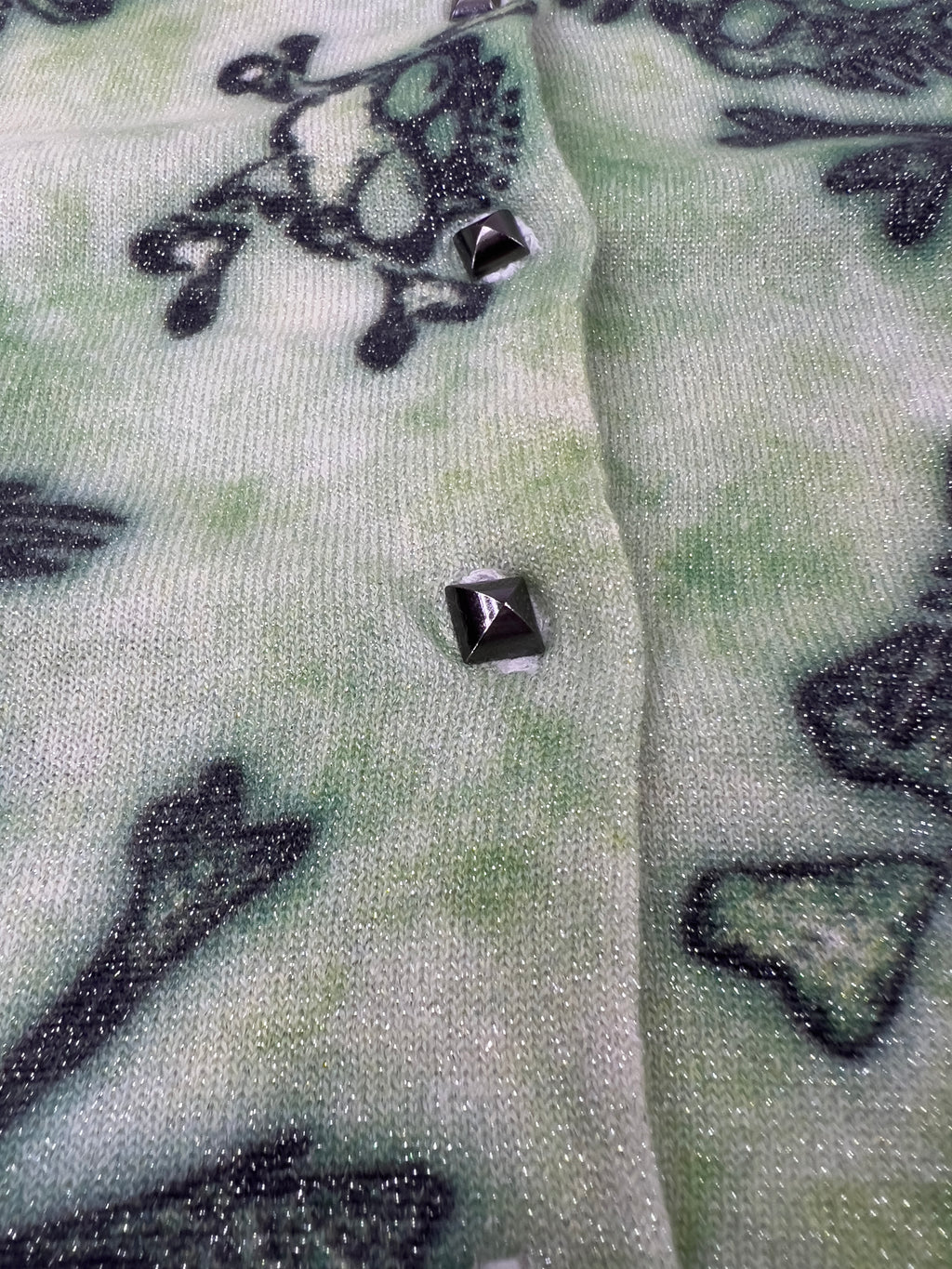Glitter Skull Cardigan