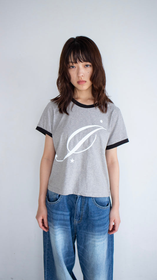 193 Reflector ringer T-shirt (gray)