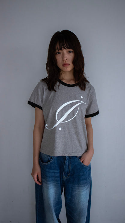 193 Reflector ringer T-shirt (gray)