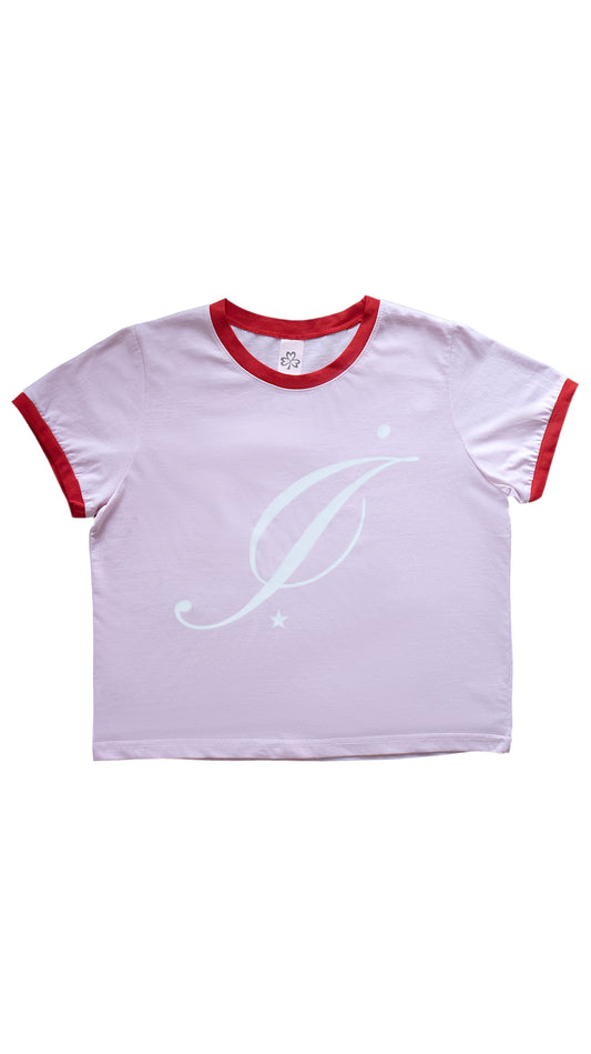 193 Reflector ringer T-shirt (pink)