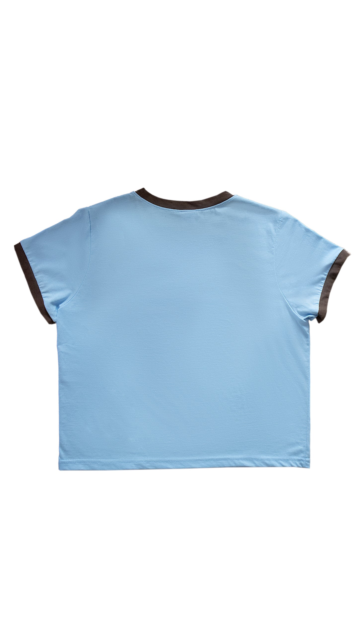 193 Reflector ringer T-shirt (sky blue)