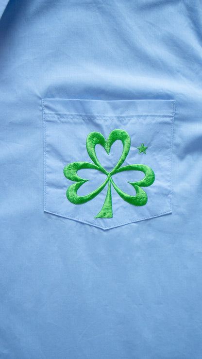 193 clover box shirts (blue)