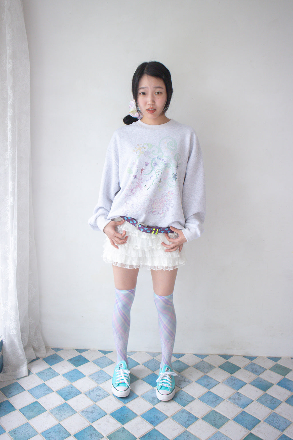 Butterfly Check Knee-High