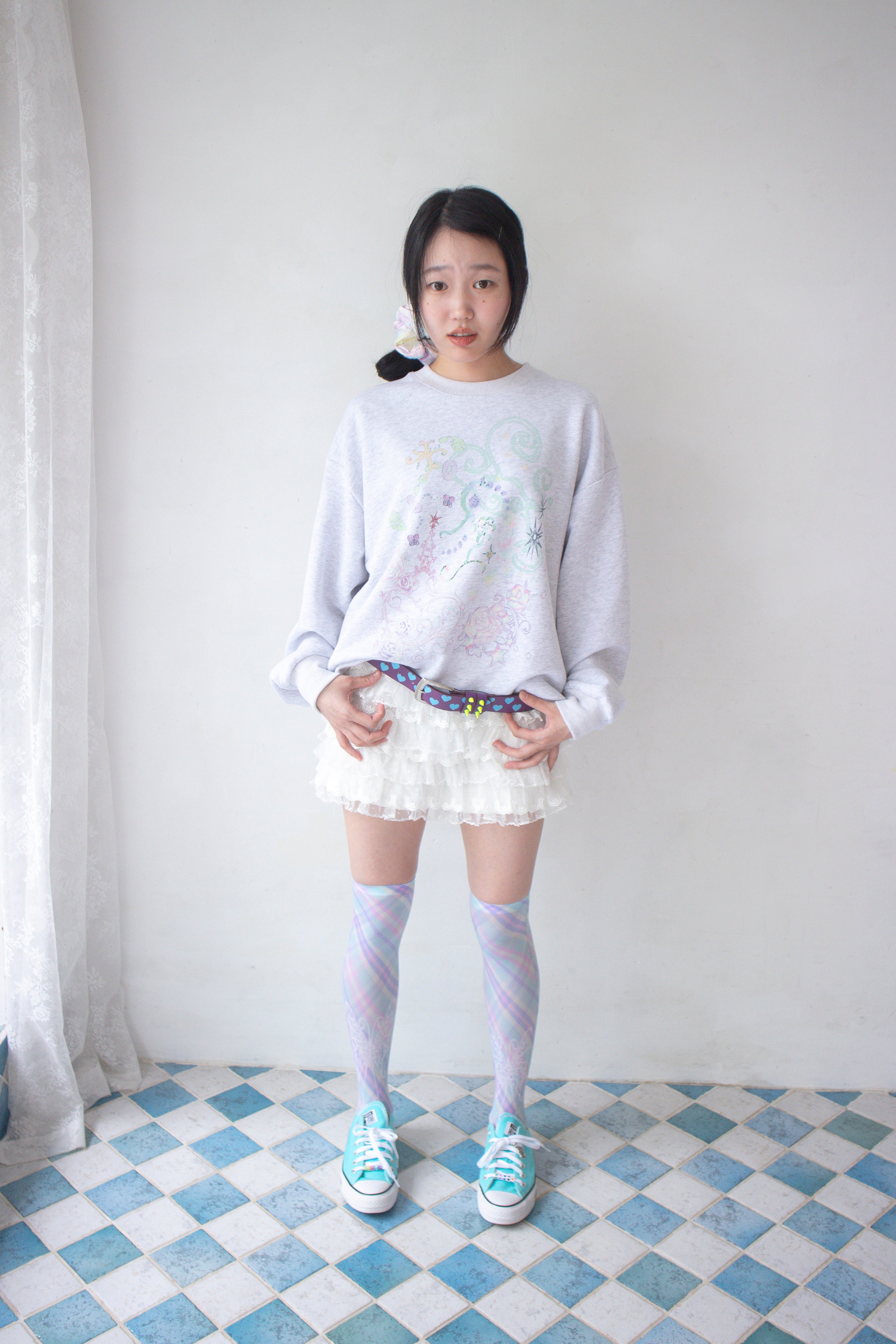 Butterfly Check Knee-High
