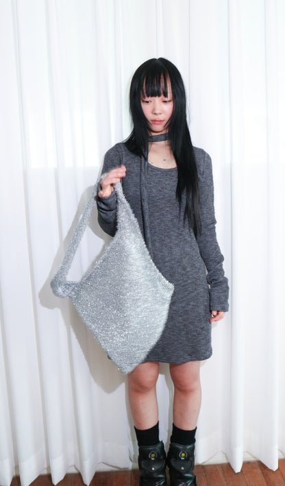 Metal knit bag 