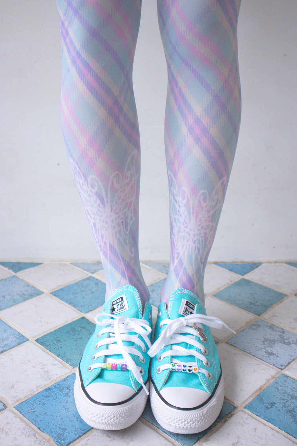 Butterfly Check Knee-High