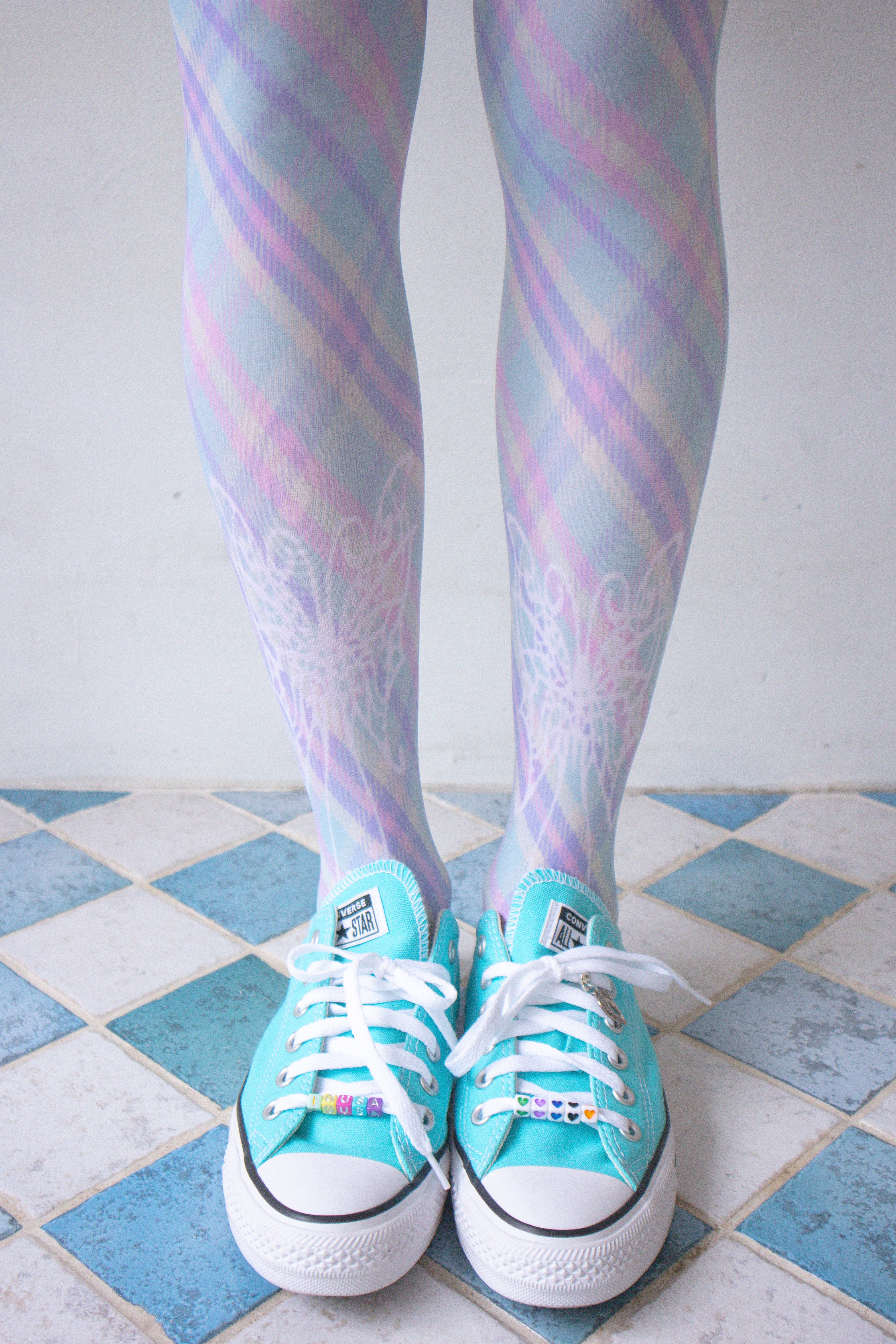 Butterfly Check Knee-High