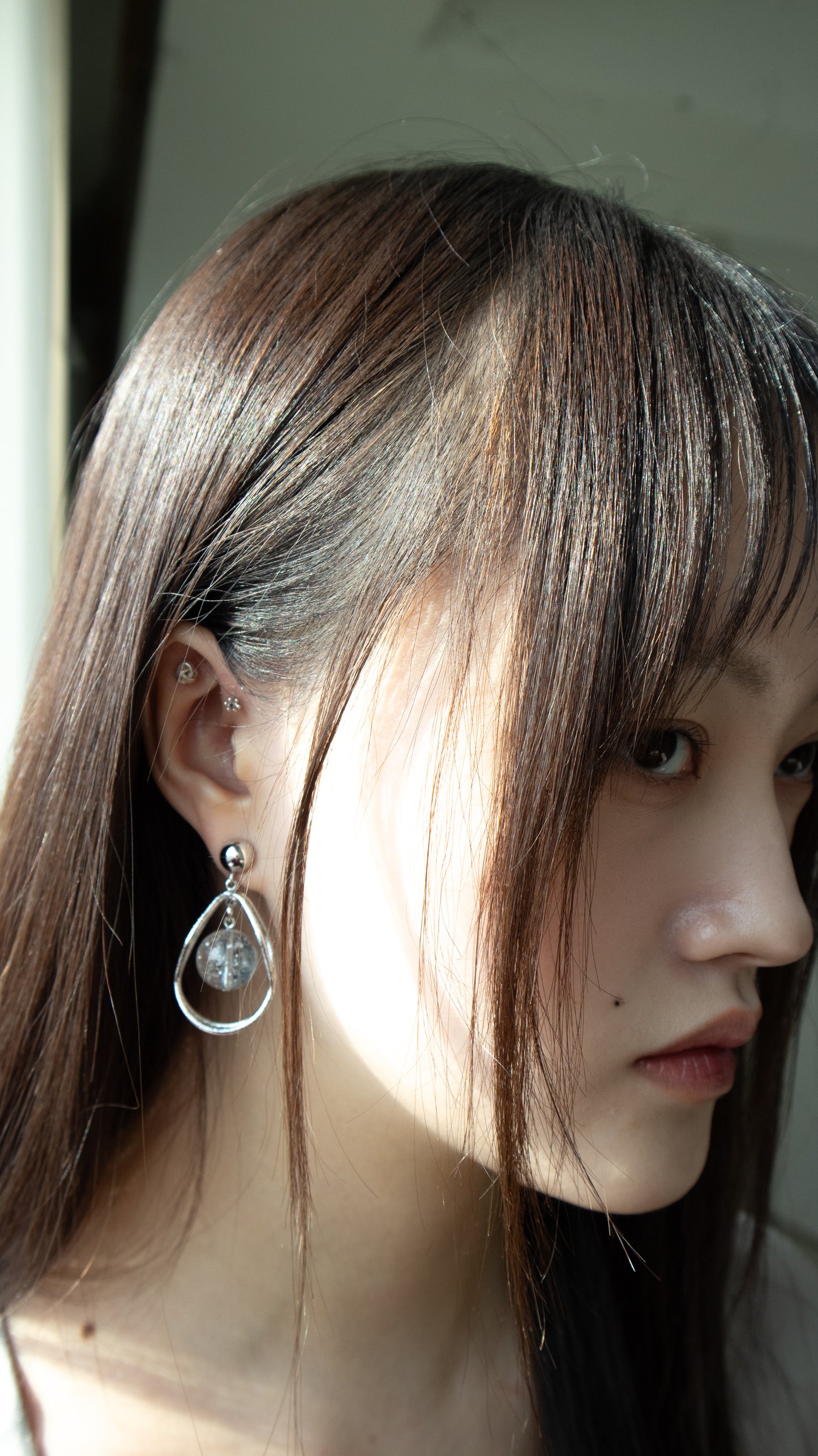 Sun catcher earrings