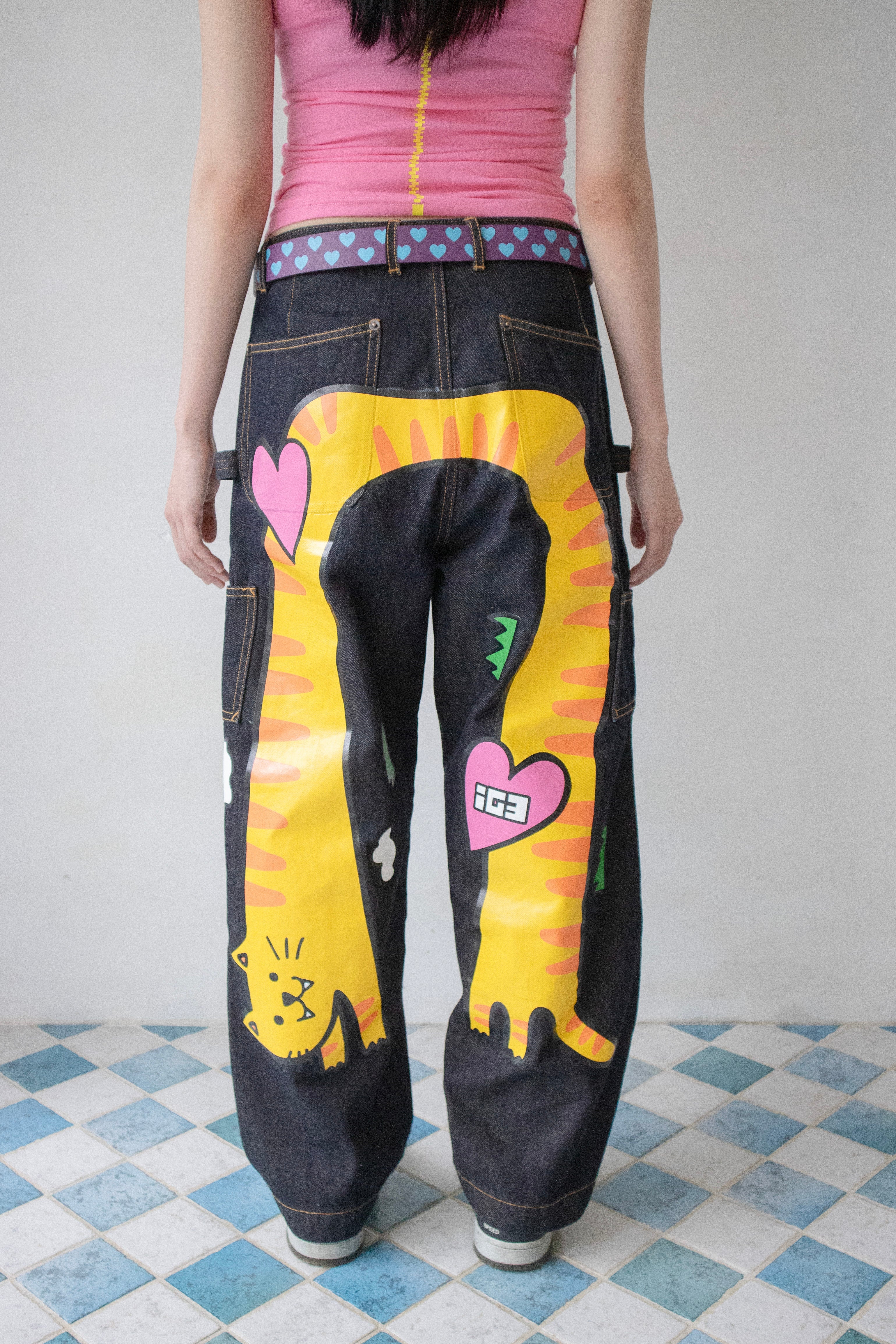 Neko Carpenter Denim Pants