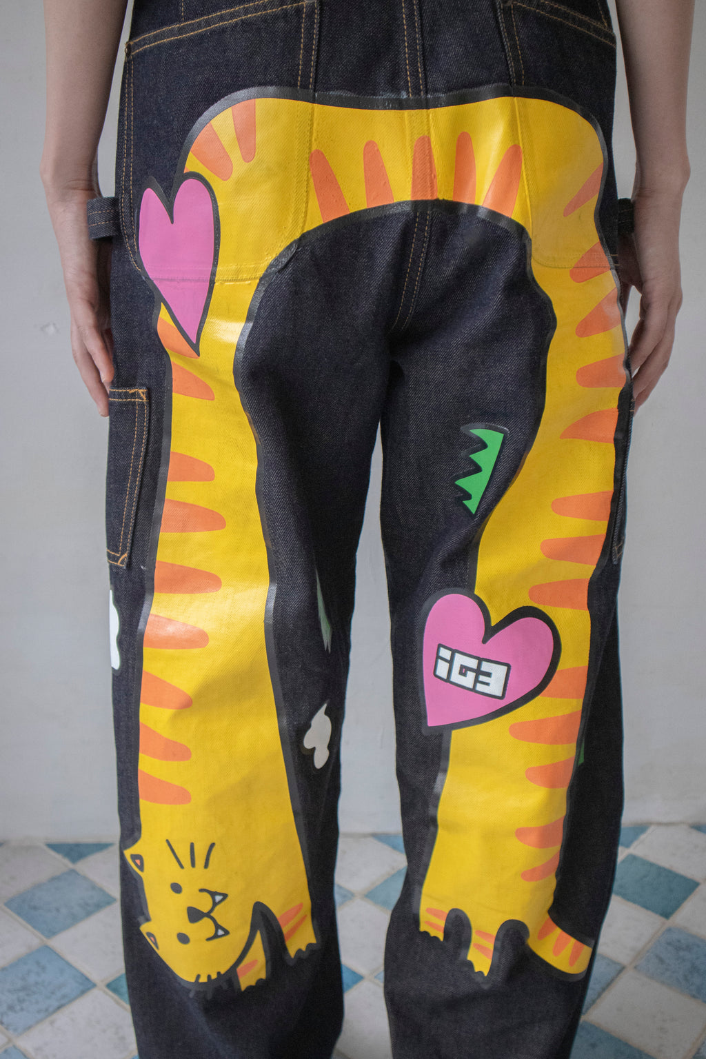 Neko Carpenter Denim Pants