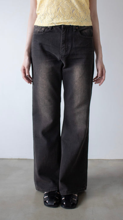 Vintage bootcut jeans (vintage black)