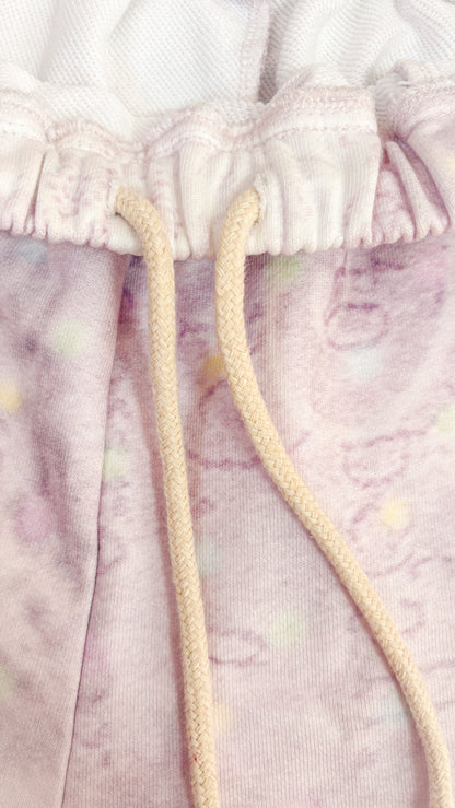 193 Lo-fi girl cotton sweatpants