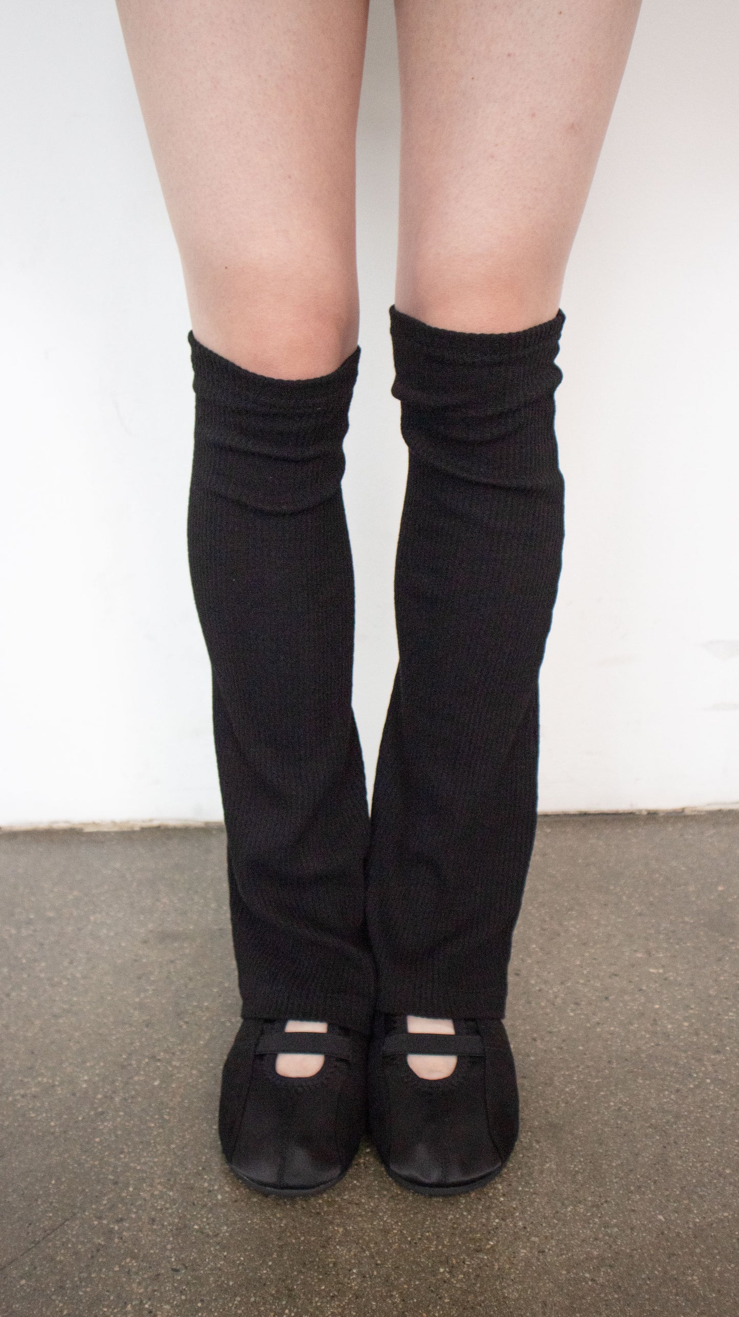 Loose leg warmer (black)