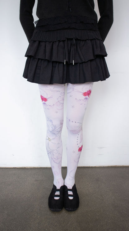 193 flower eden tights (80D)