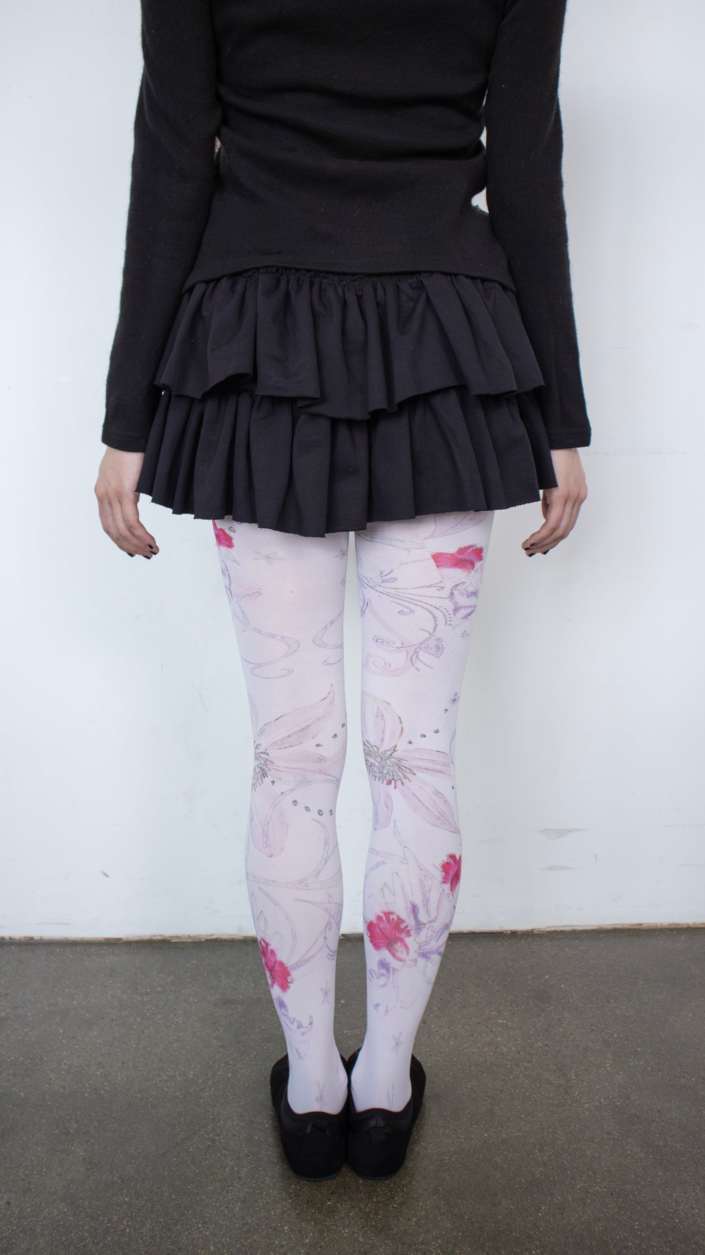 193 flower eden tights (80D)