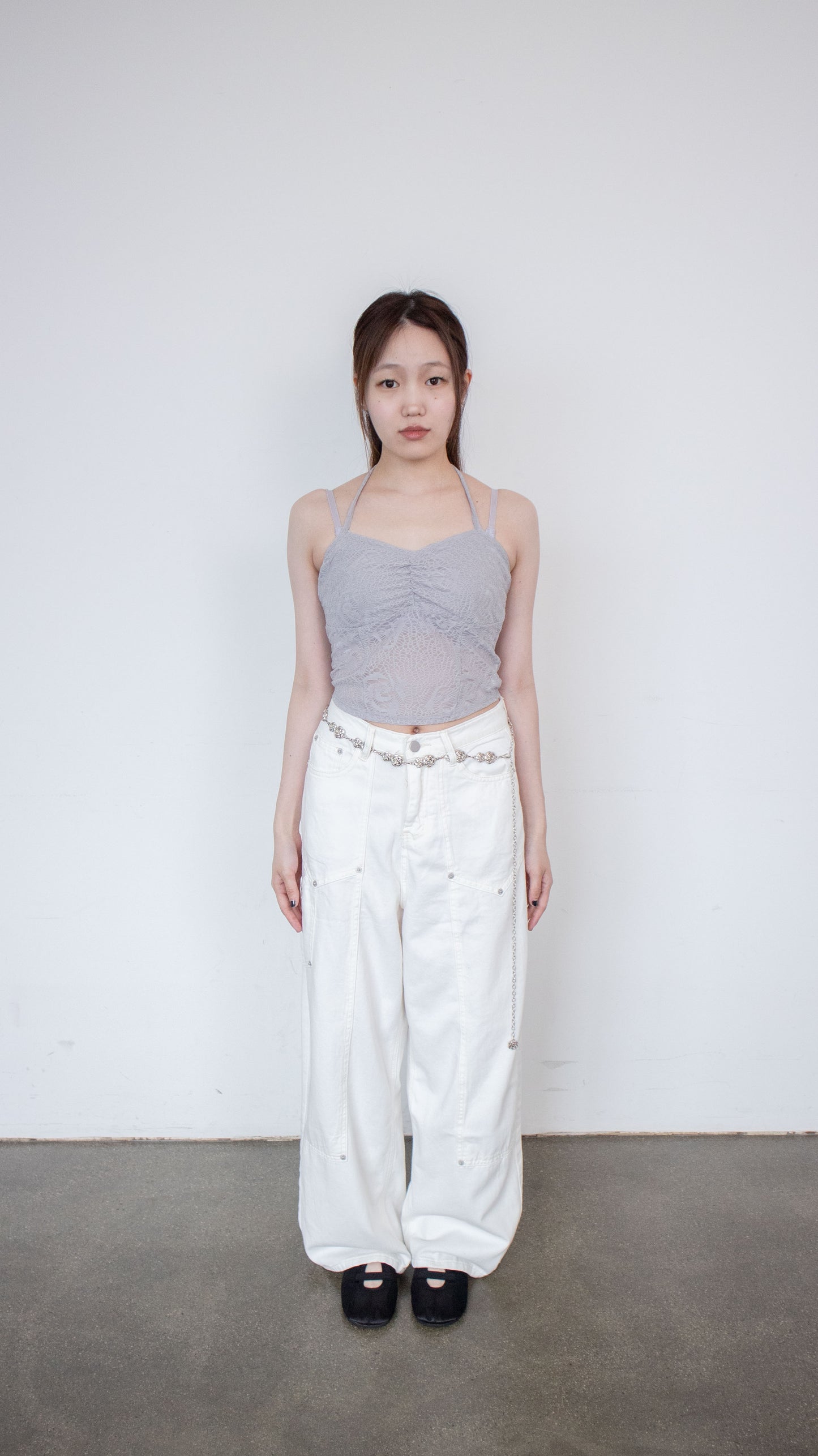 Arrow carpenter pants (ivory)