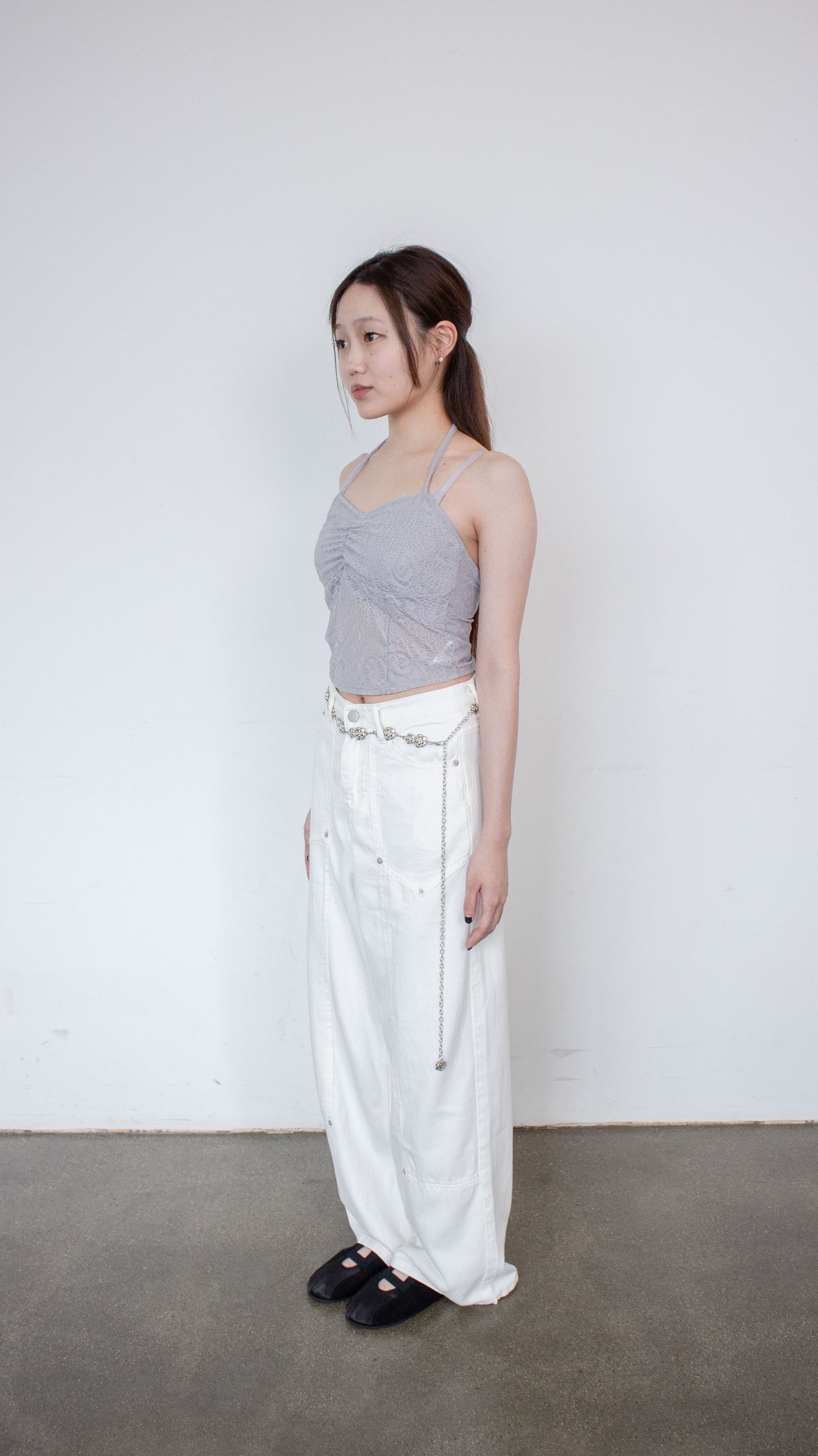 Arrow carpenter pants (ivory)