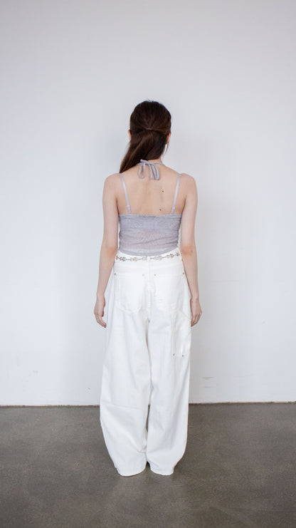 Arrow carpenter pants (ivory)