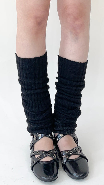 60cm leg warmer (black)