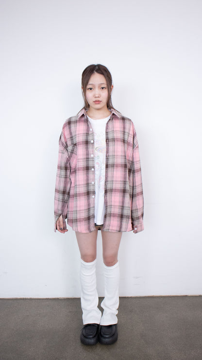 Authentic pink check shirt