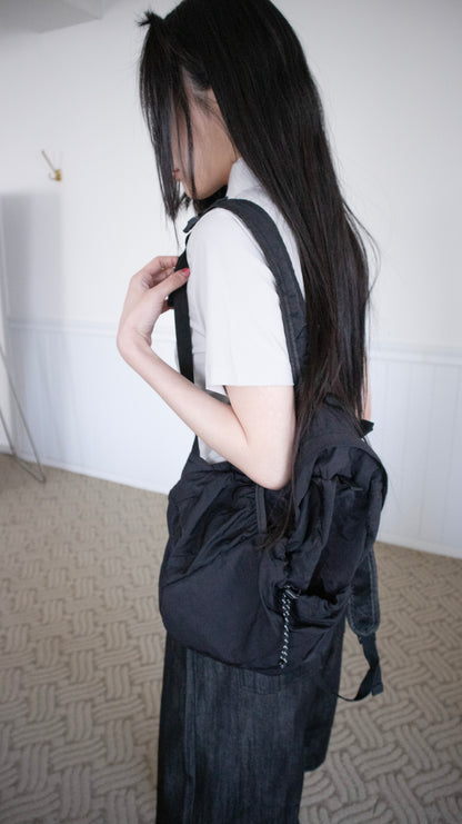 Nylon mini backpack