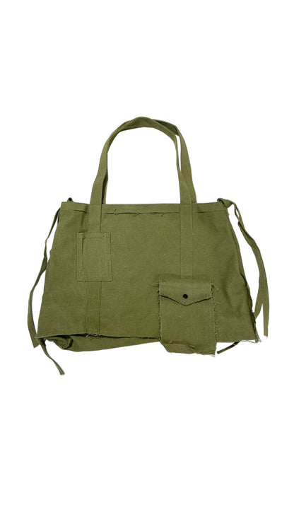 2-way cargo traveler bag (khaki)