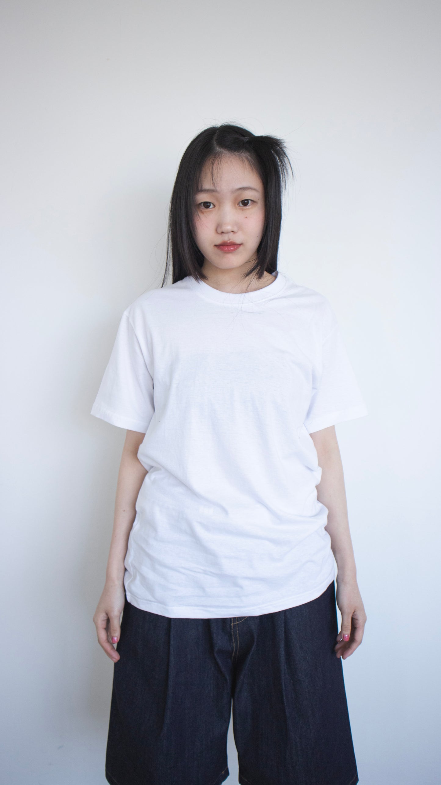 Basic box t-shirt (white)