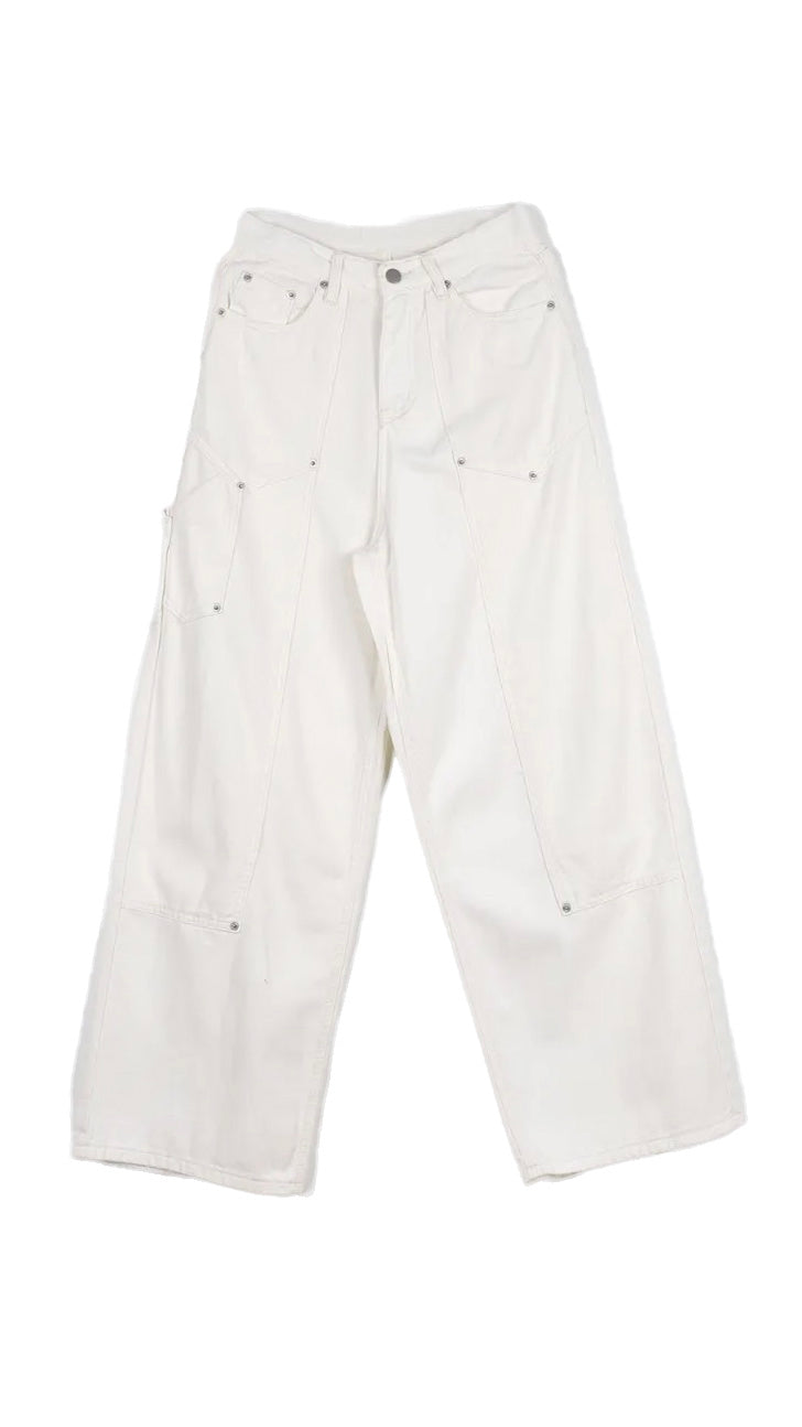 Arrow carpenter pants (ivory)