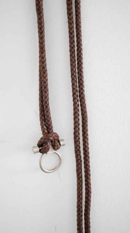 Rope belt (brown)