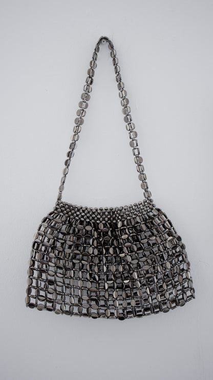 Beads petit bag (silver)