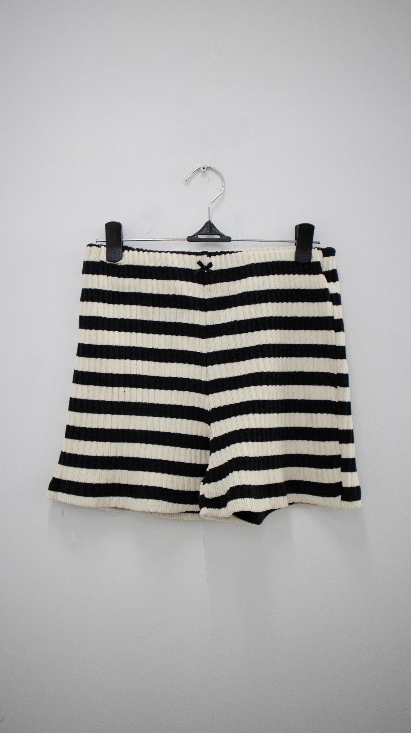 Daily knit shorts (stripe)