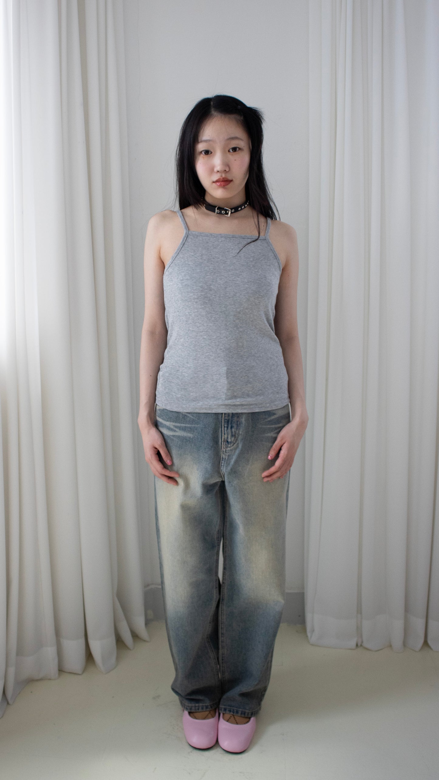 Basic sleeveless (gray)