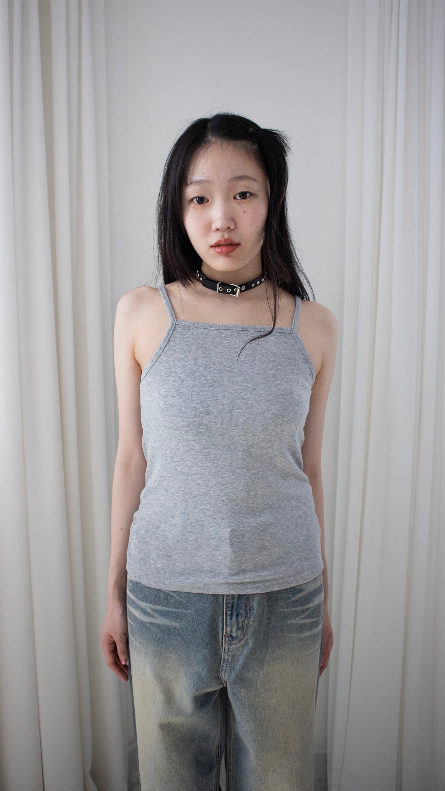 Basic sleeveless (gray)