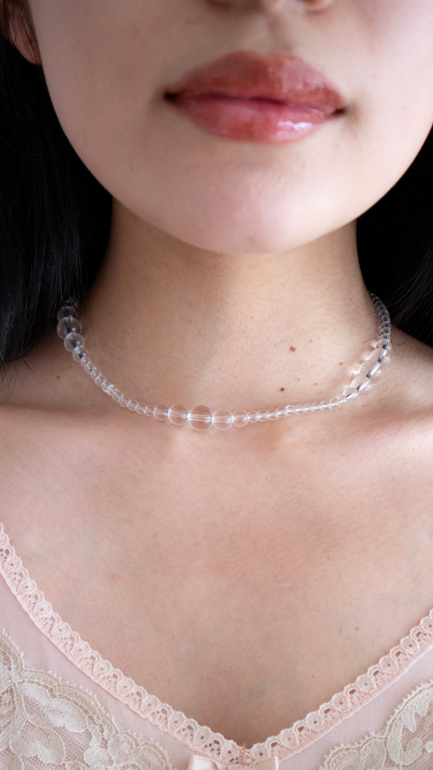 Crystal chocker necklace