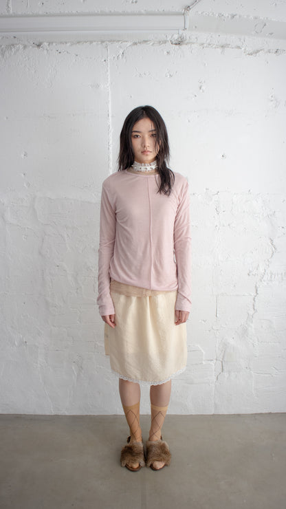 Ringo midi skirt (beige)